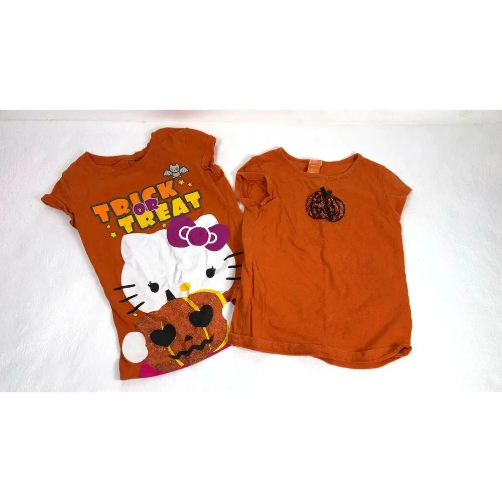 Girls 6-6X Bundle Clothes Lot 11 Pieces Halloween Magellan Coat Leggings